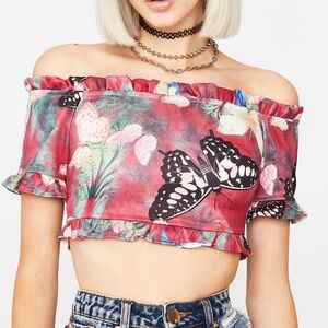 Carmin Luv Fantasy Come True Crop Top